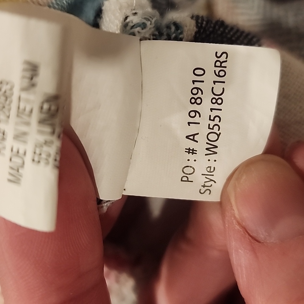 Blue Rein Linen Wide Leg Pants - Sixe XL - Picture 7 of 7
